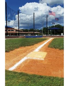 Leyiyi 3x5ft Photography Background Grunge Baseball Field Backdrop American Flag National Training Ground School Team Teenage Competition Graduation Photo Portrait Vinyl Video Studio Prop