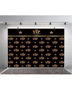Leyiyi 7x5ft Photography Background VIP Red Carpet Event Backdrop Happy Birthday Summer Party Crown Golden Stars Music Banquet Bridal Shower Baby Shower Photo Portrait Vinyl Studio Video Prop