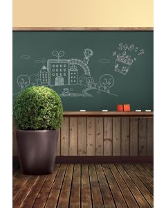 Leyiyi 6x8ft Photography Background Grunge Graffiti Retro Dirty Wooden Wall Floor Classroom Interior Decor Blackboard Chalk School Education Coasplay Students Photo Portrait Vinyl Studio Video Prop
